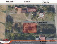 Land for sale with the area of 751 m2